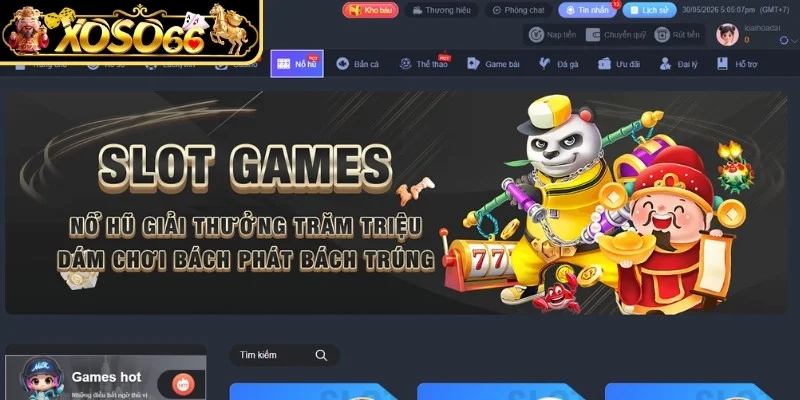Bức tranh toàn cảnh về hình thức giải trí nổ hũ Xoso66
